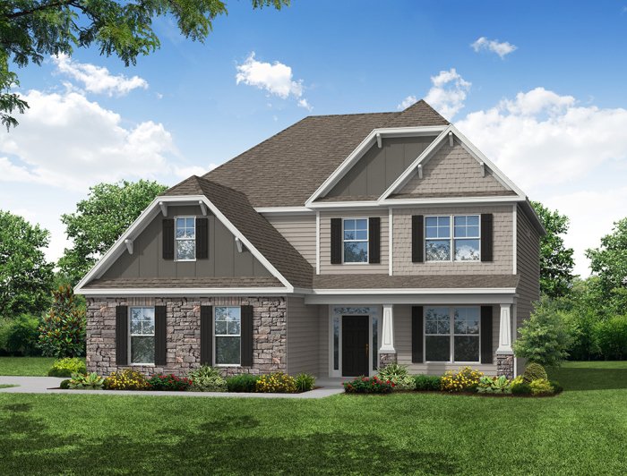 Roanoke Floor Plan Wrenn Creek Eastwood Homes